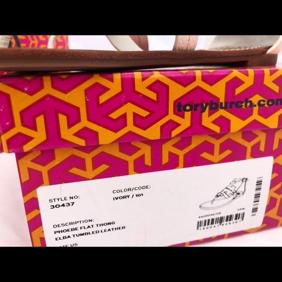 Tory Burch Phoebe Sandals ivory white - Picture 6 of 8